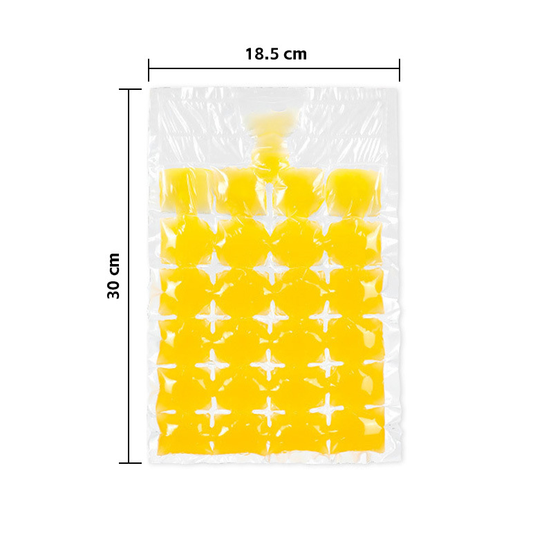 Creative self-sealing plastic ice cube trays for disposable ice packs, summer edible juice preservation bags, water-filled ice packs Item Picture