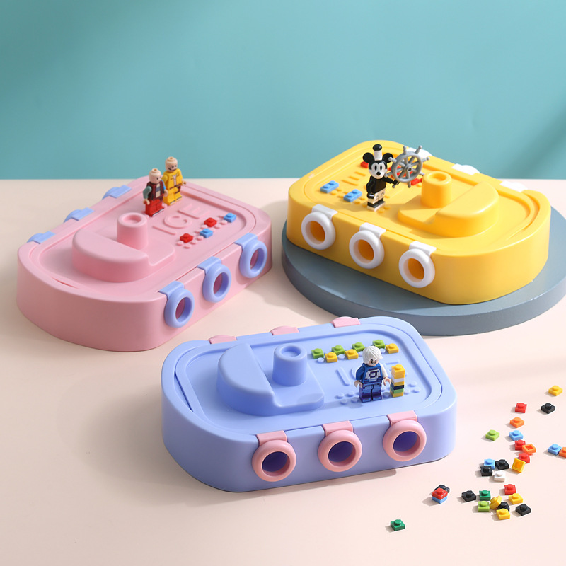 Influenciador pequeño barco hogar helado molde de hielo de silicona molde de helado de dibujos animados grillete de hielo DIY paletas de hielo productos para bebés caja de hielo details Picture