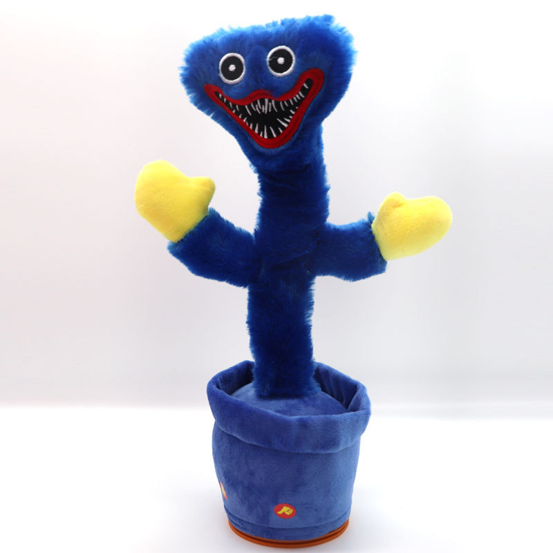 Cross border poppy playtime recording action figure singing dancing talking repeat reading Poppy electric cactus toy Specification drawing