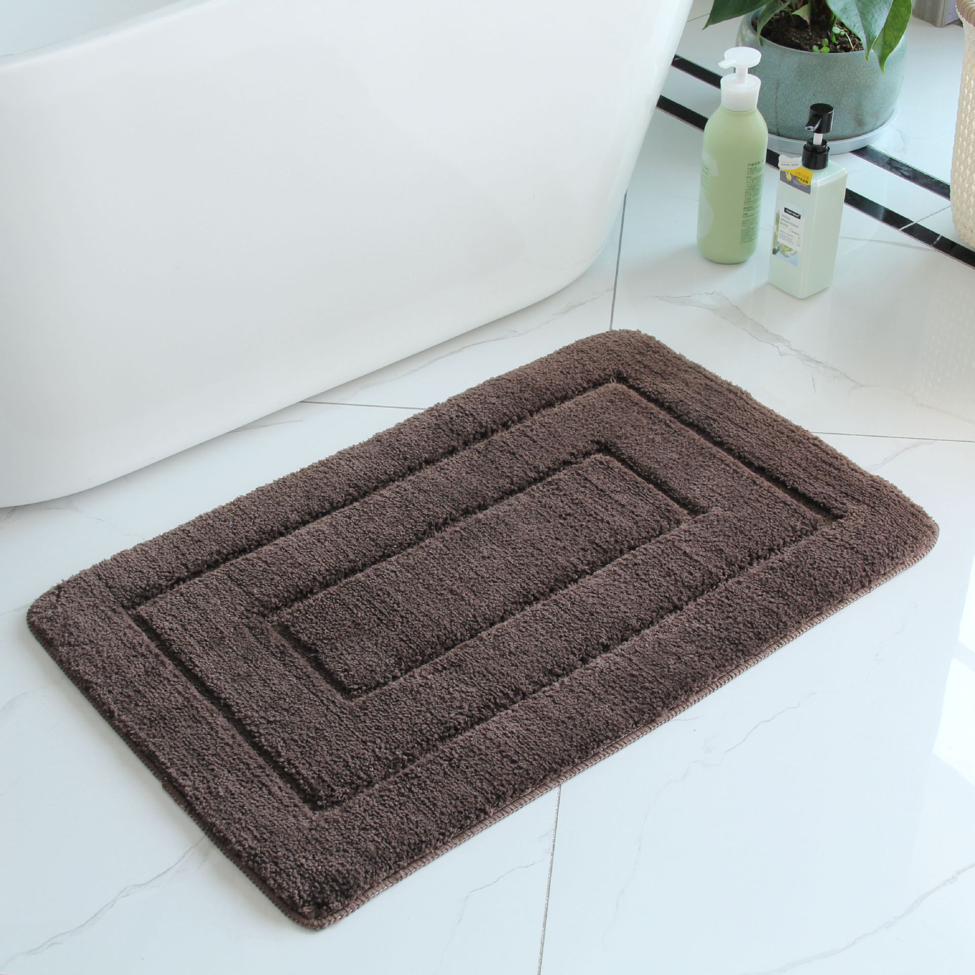Factory direct sales and wholesale of anti-slip, water-absorbing and quick-drying doors for bathrooms, toilets, shower rooms, toilets and washrooms details Picture