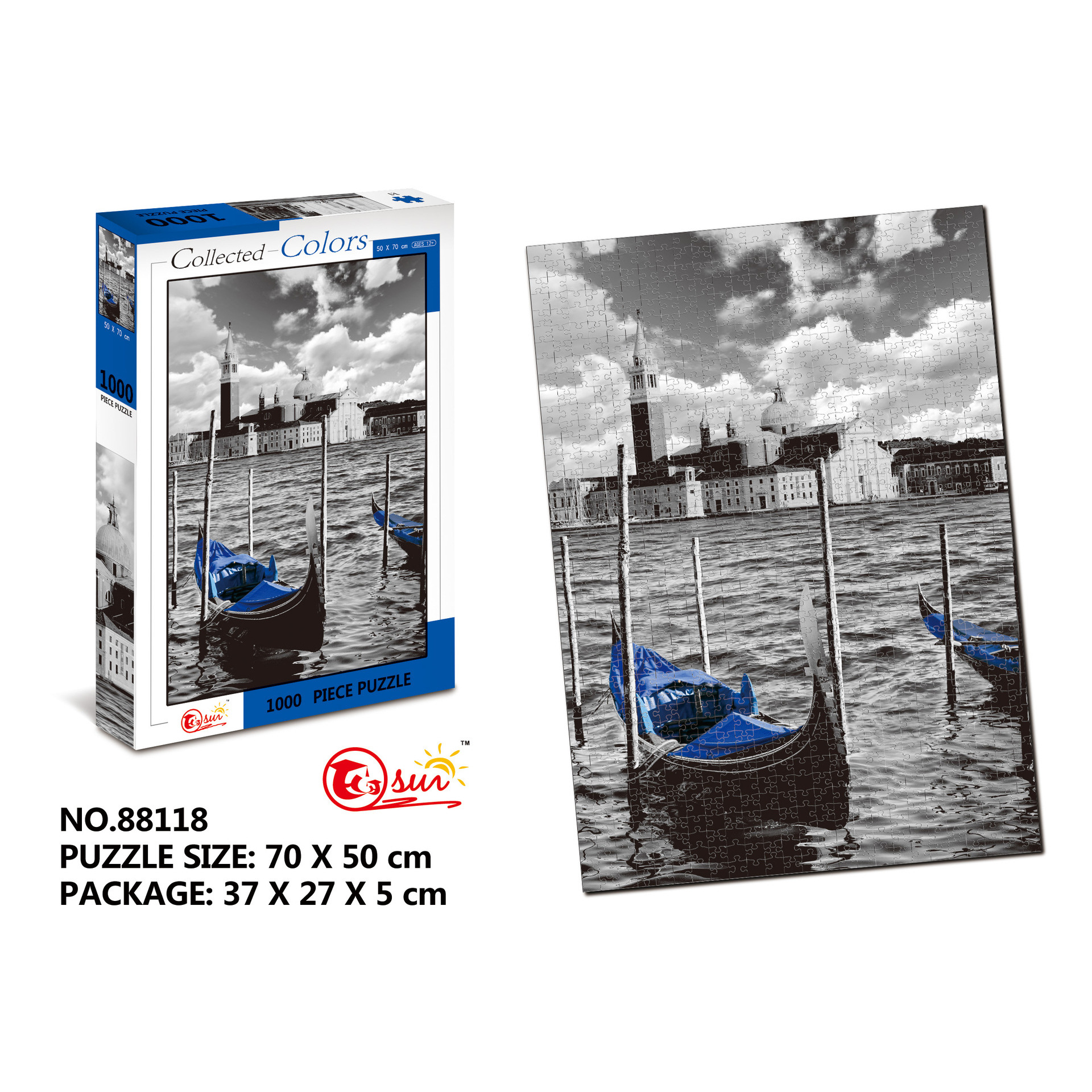 热门跨境拼图/玩具/成人1000产品图