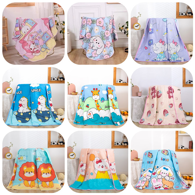 儿童夏凉被 学生午睡儿童被 空调被小被子可机洗夏被直播间福利款