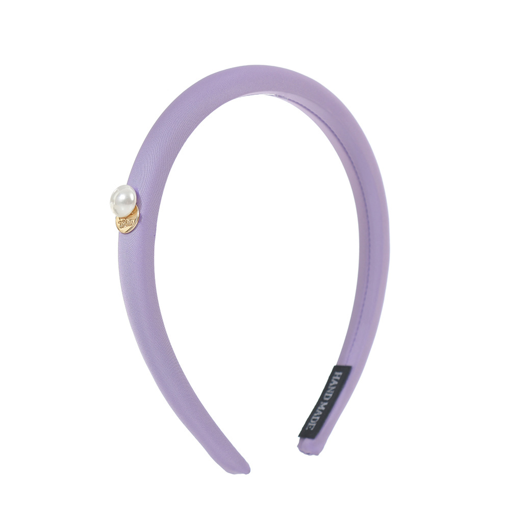 Cross-border European and American fabric knotted hair bands, versatile high headband for the top of the head, woven hair clips, student hair accessories, headbands Item Picture