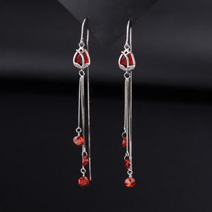 S999纯银苹果耳钉女轻奢简约新款潮小巧迷你耳环养耳洞儿童耳饰详情31