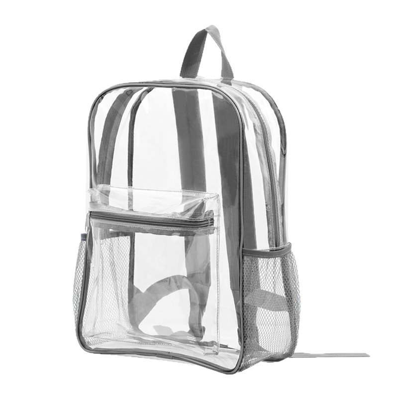 In-stock Amazon bestseller, transparent backpack for school concert, pvc schoolbag, large-capacity student schoolbag Item Picture