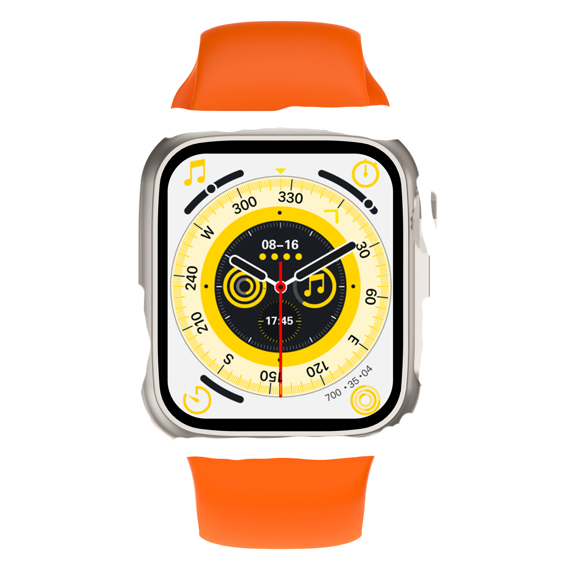 Original i8 ultra 2-in-1 smartwatch, Bluetooth headphones, dual straps, high-definition large screen hiwatchplus Item Picture