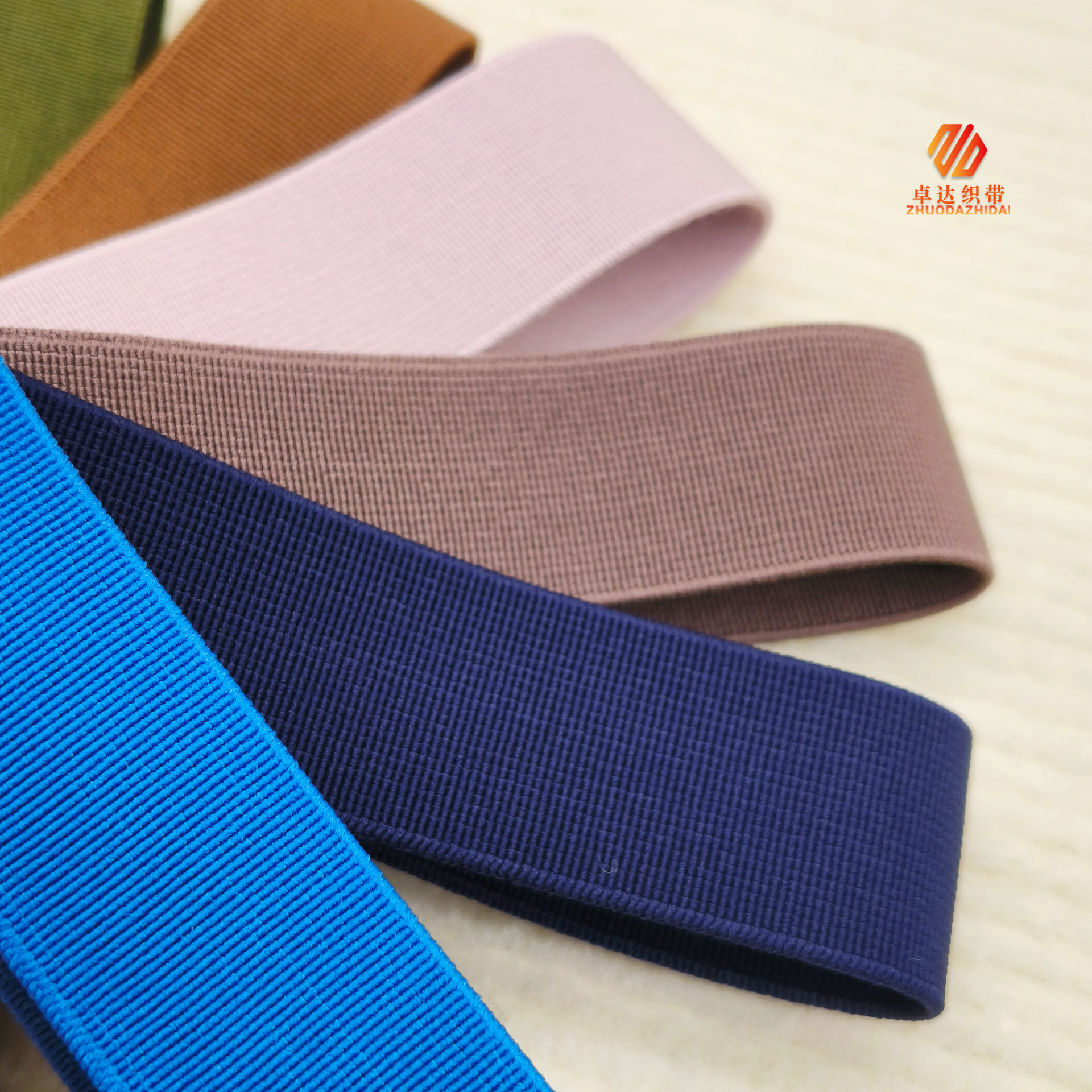 Color Off-The-Shelf Plain Grain Encryption High Elastic Elastic Fabric Head With Waist Hem Hat Accessories Specification drawing