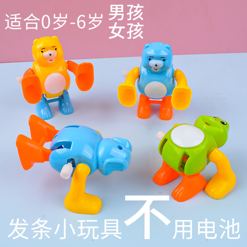 Wholesale of somersaults, spring-wound small animal toys, and spring-wound novel and unique toys for children, boys and girls at street stalls Specification image