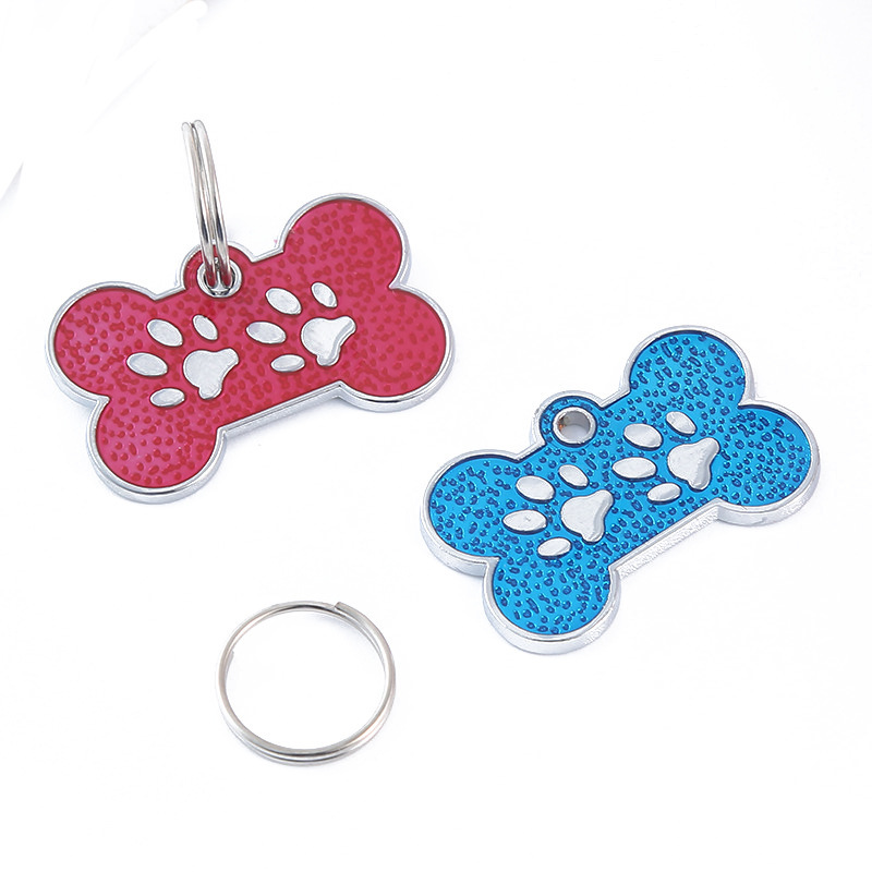 Wholesale of new bone identity tags, pet accessories, pet ids, dog tags, pet supplies, and laser anti-loss tags Item Picture