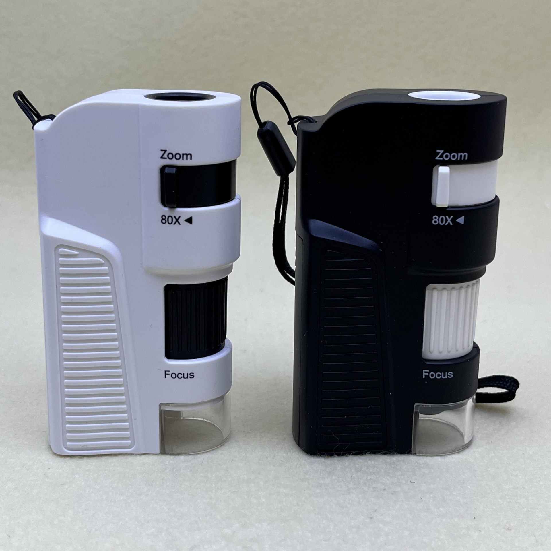Amazon's new 80-150x mini high-definition microscope magnifying glass with LED light HT6701-B