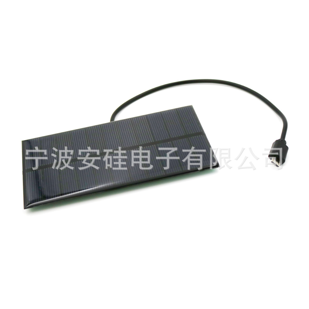 Solar Panel 5.5V 1.65W 300Ma Solar Cell Polycrystalline Silicon Diyandroid Port details Picture