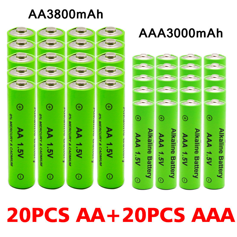 碱性可充电电池 工业级5号AA 1.5V可充碱性玩具电池4节装详情图3