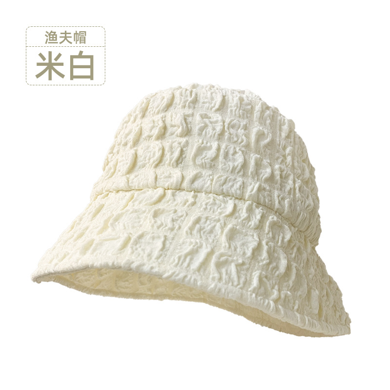 2023 Spring Summer Korean Version Of All Dome Sun Hat Breathable Sunscreen Fisherman Hat Outdoor Sports Women's Hat Wholesale Item Picture