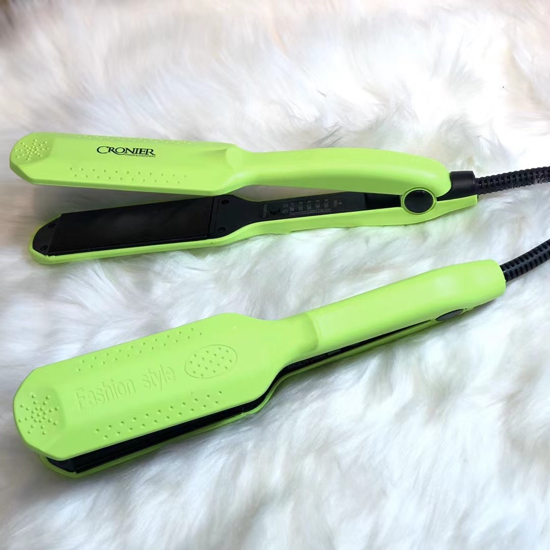 CRONIER's new CR-927 straightener doesn't hurt your hair, Curler, Corn, electric splint, wave splint Application Scenario