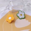 S925 Summer Hyuna style soft girl Fresh lacquered oil Drop petal earrings and stud earrings Trendy ins Niche Versatile earrings Application Scenario