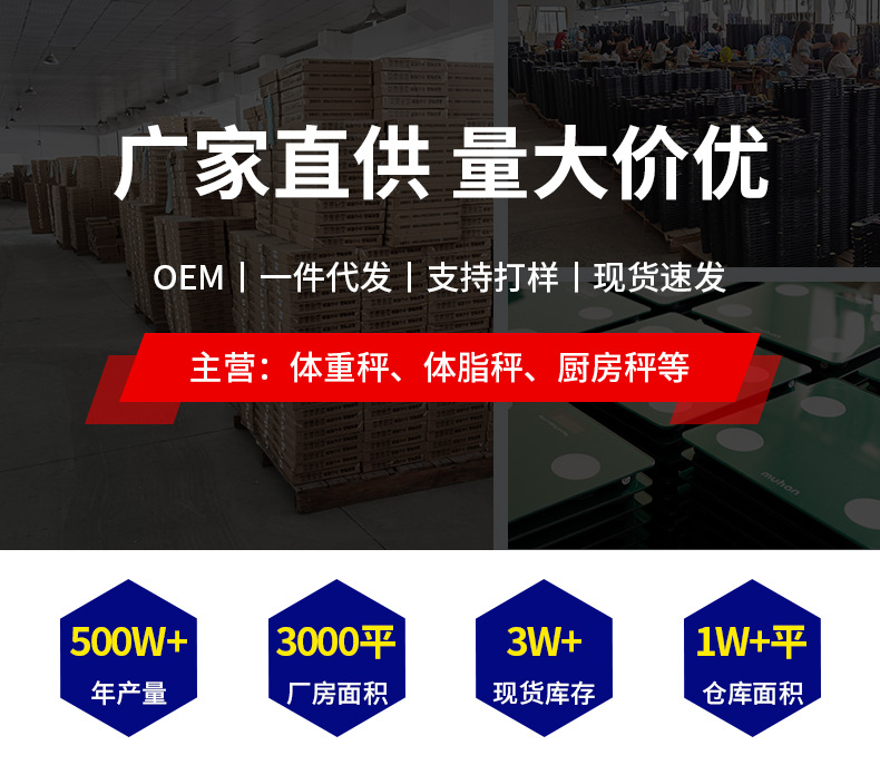 lot乐天工厂直供体重秤家用电子秤人体称体重跨境批发代发计重秤详情2