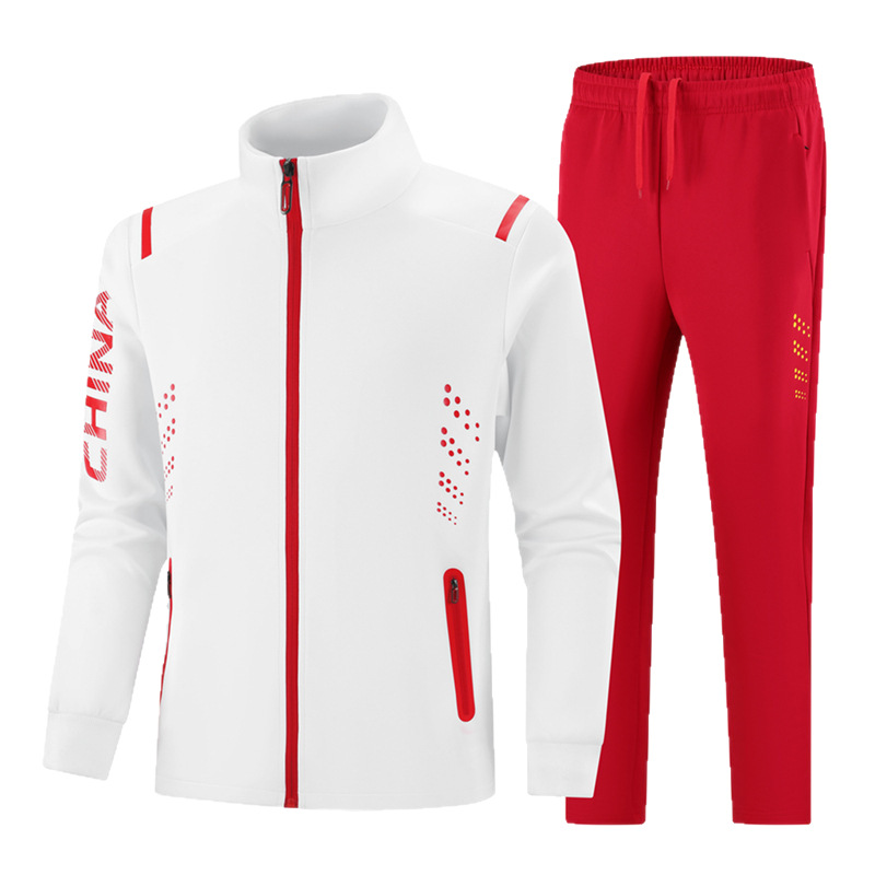 2025 Men's and Women's Sports Suits, school sports meeting class uniforms, school uniforms, running fitness coach training group Parent-Child uniforms Item Picture