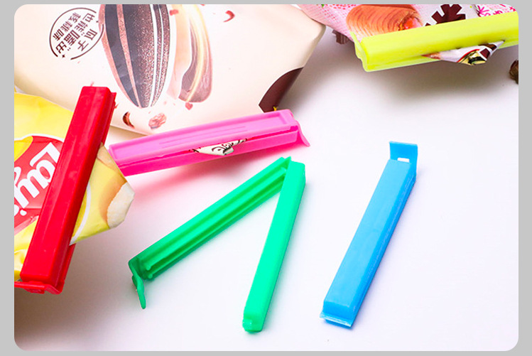 塑料卡通封口夹子食品袋防潮密封夹大小号尺寸可选印LOGO收纳详情7