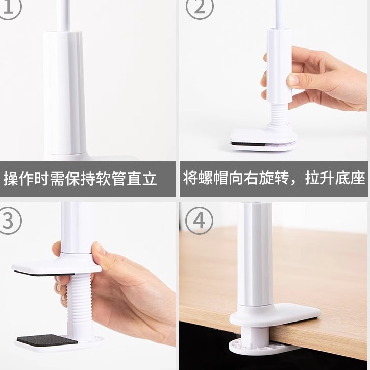 Night market stall charging lights, street stall lights, ultra-bright outdoor unplugged desktop clip stand, portable led lighting lamps Item Picture