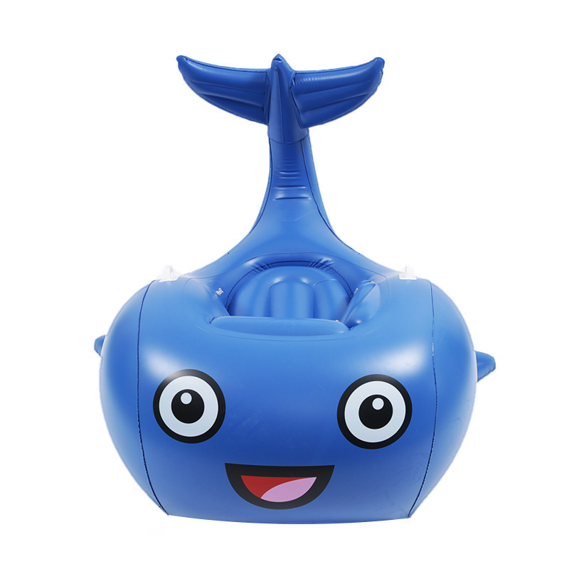 加厚PVC水上充气鲸鱼沙发海豚动物浮排成人儿童水上玩具详情图5