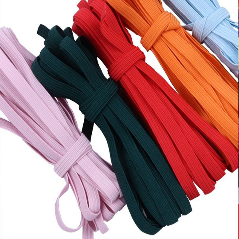 6mm children's clothing elastic band, high-elasticity webbing, clothing accessories, rubber band, thickened head rope, shoulder strap, edge trim, accessories details Picture