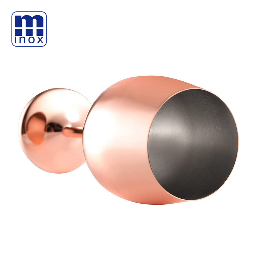 M® Copper-Plated Cocktail Glass Goblet Moscow Slash-Resistant Stainless Steel Glass Application Scenario