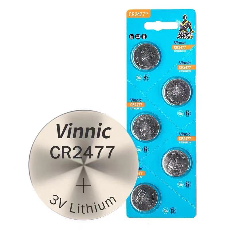Silver Warrior Eco-friendly Pine and Cypress Button Battery VINIC-CR2477 mercury-free eco-friendly Battery. Bulk purchase offers better prices Application Scenario