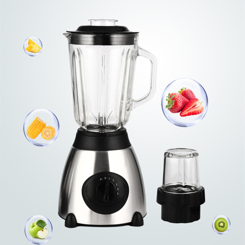 Cross-Border Y66 Blender Export English Household Stainless Steel Two-In-One Cooking Fruit And Vegetable Juicer Manufacturer For Foreign Trade details Picture