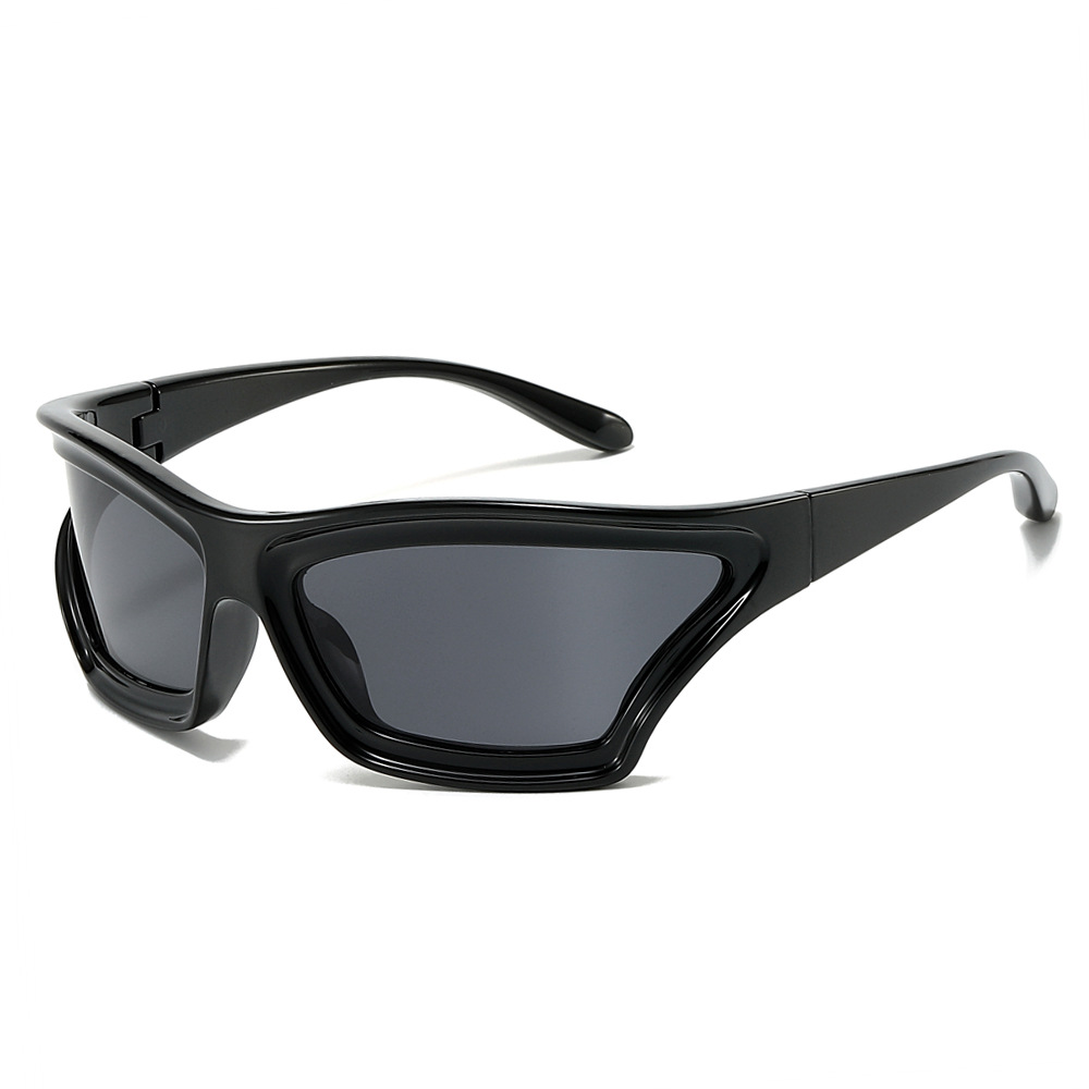 新款跨境欧美男女同款太阳镜户外骑行驾驶运动眼镜墨镜潮流百搭