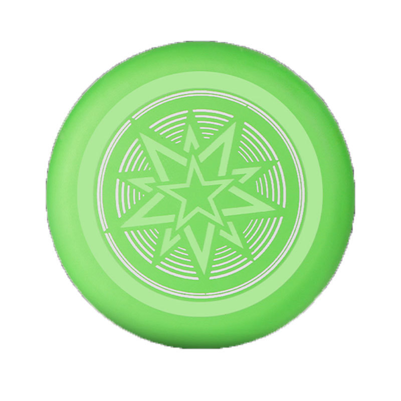 Luminous frisbee 20cm children's frisbee soft rubber pu outdoor sports frisbee pet flying saucer outdoor competitive sports Item Picture