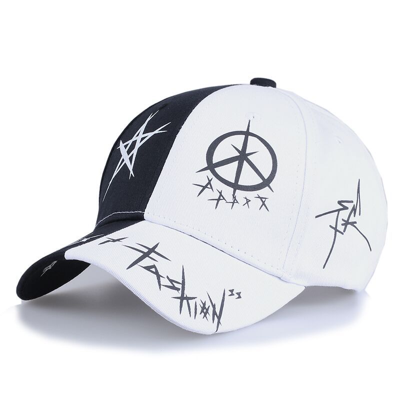 帽子鸭舌帽男潮新款帽软顶男士男生棒球帽春夏潮流简约夏季防晒帽