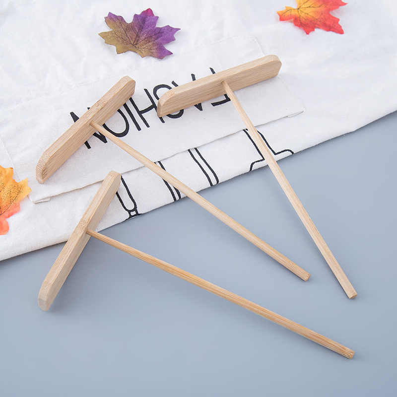 Pancake Tool Rake Omelette Scraper Bamboo Dragonfly Griddle Pan Gift Kitchen Gadget Specification drawing