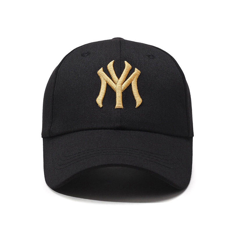New Korean-style MY baseball cap for ladies to show off their faces, a versatile and fashionable baseball cap for men's sports and sun protection throughout the four seasons details Picture