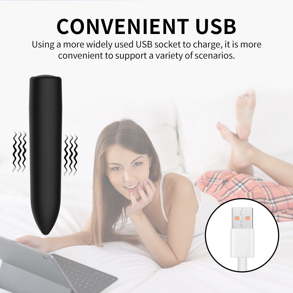 New thrilling egg-jumping strong vibration toy mini bullet female masturbation device adult sex toy Application Scenario