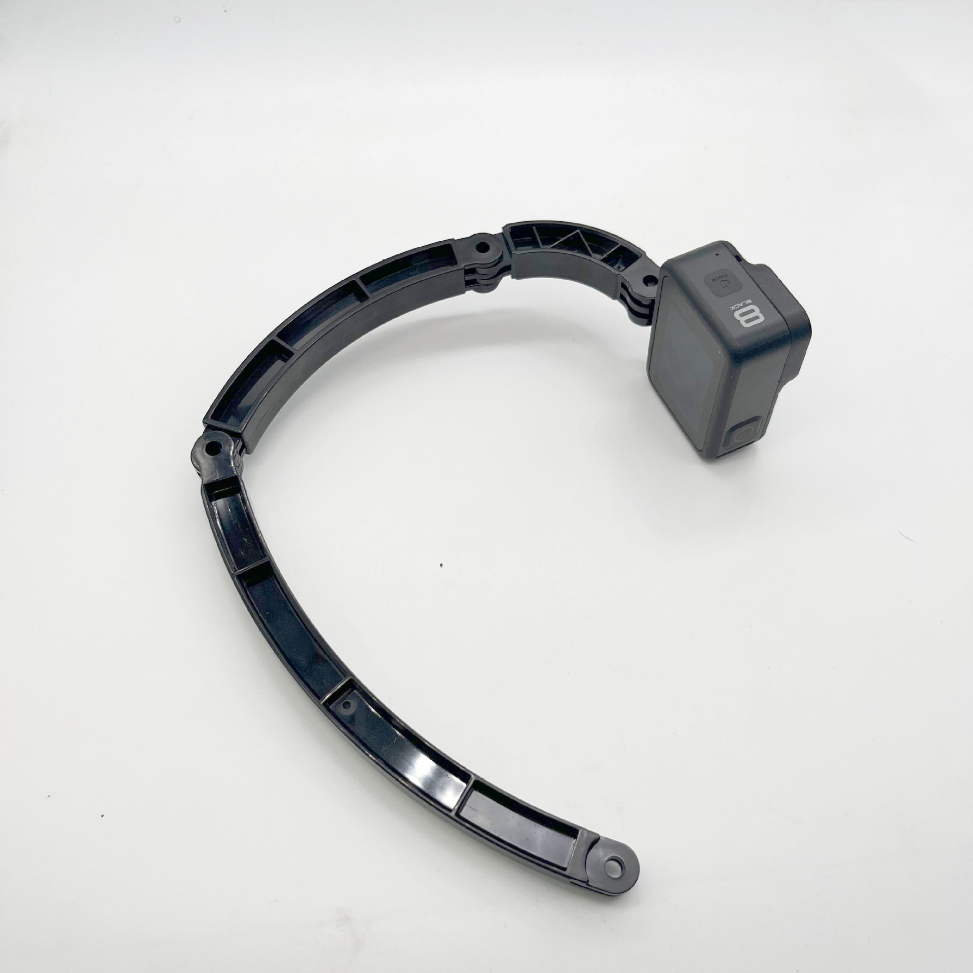 GoPro action camera accessories: short curved rod, neck extension rod, shooting extended arm, camera helmet stand pic 28