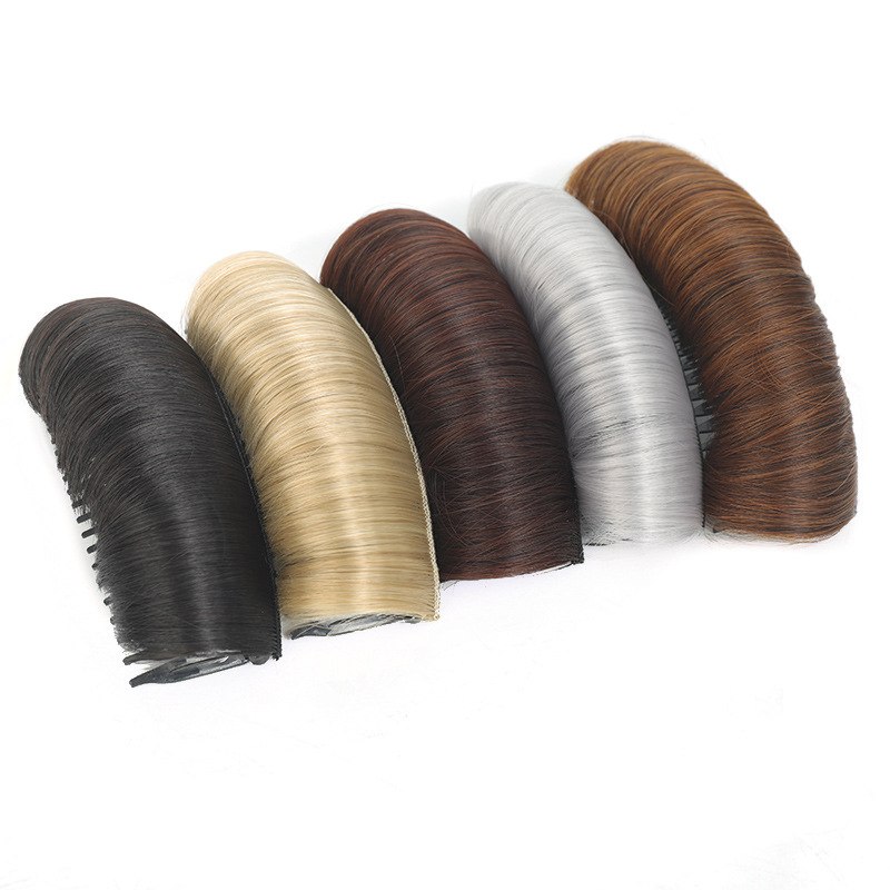 Wig top lift Shampooer comb pad Invisible root cranial top comb pad hair magic Specification drawing