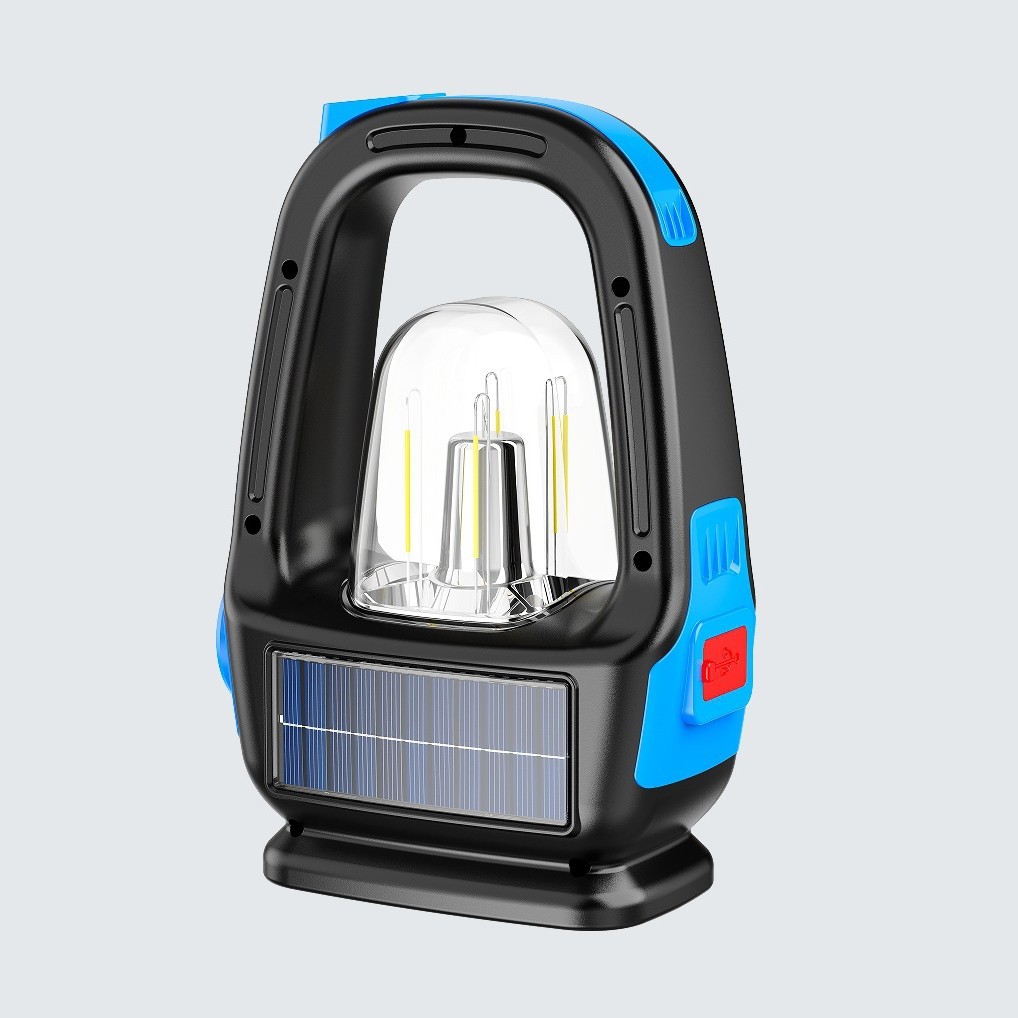 New cross-border outdoor emergency camping lamp, Sun energy portable lamp, multi-functional portable flashlight details Picture