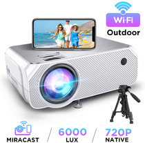 Mini projector Home HD 1080P mobile phone same screen portable home projector