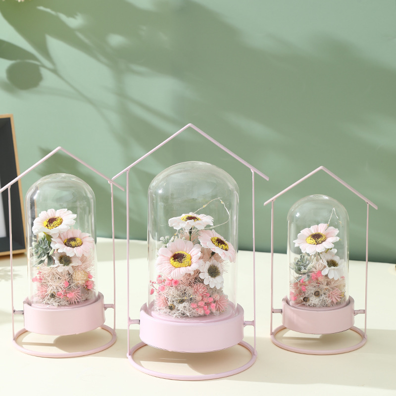 情人节礼物跨境永生花/情人节礼物跨境永生花/居家摆件永生花成品产品图