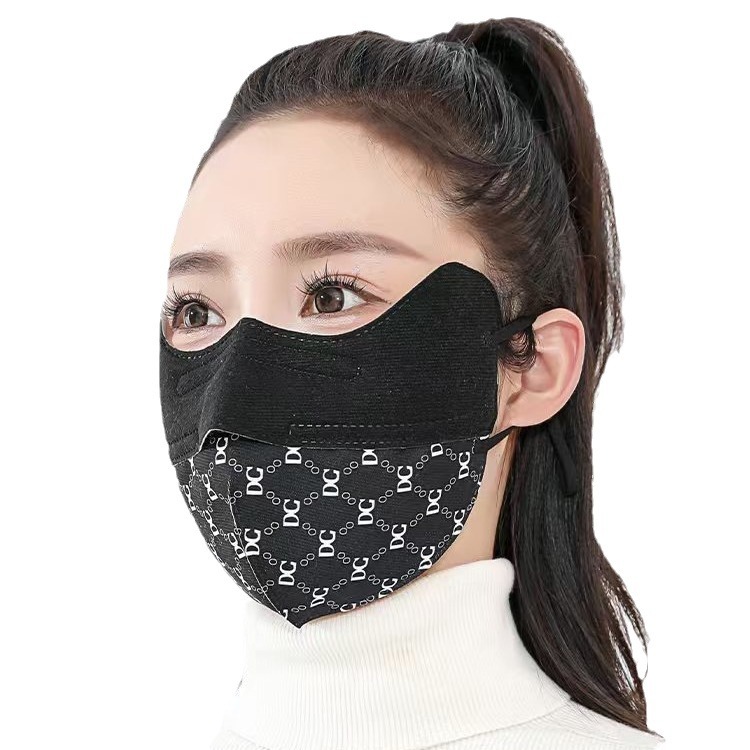 口罩/医用口罩/防晒口罩/保暖口罩/儿童口罩白底实物图