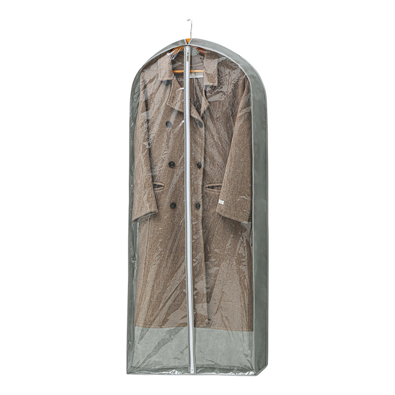 Clothing Dust Cover Batch Can Hang Dust Bag Thickened Non-Woven Suit Coat Storage Bag Clothing Dust Item Picture