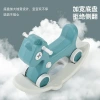 Wooden Horse, baby rocking horse, rocking chair, yo-yo, two-in-one, suitable for one-year-old babies, girls and boys details Picture