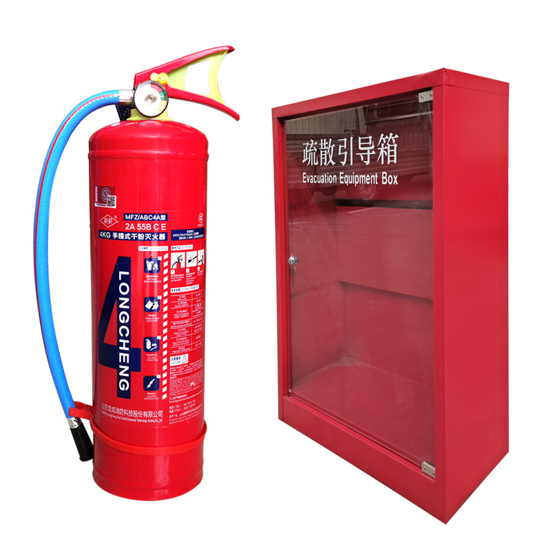 Portable Dry Powder Fire Extinguisher 4Kg Hotel Factory 1Kg2kg3kg5kg8kg35kg Trolley Type Fire Equipment Application Scenario