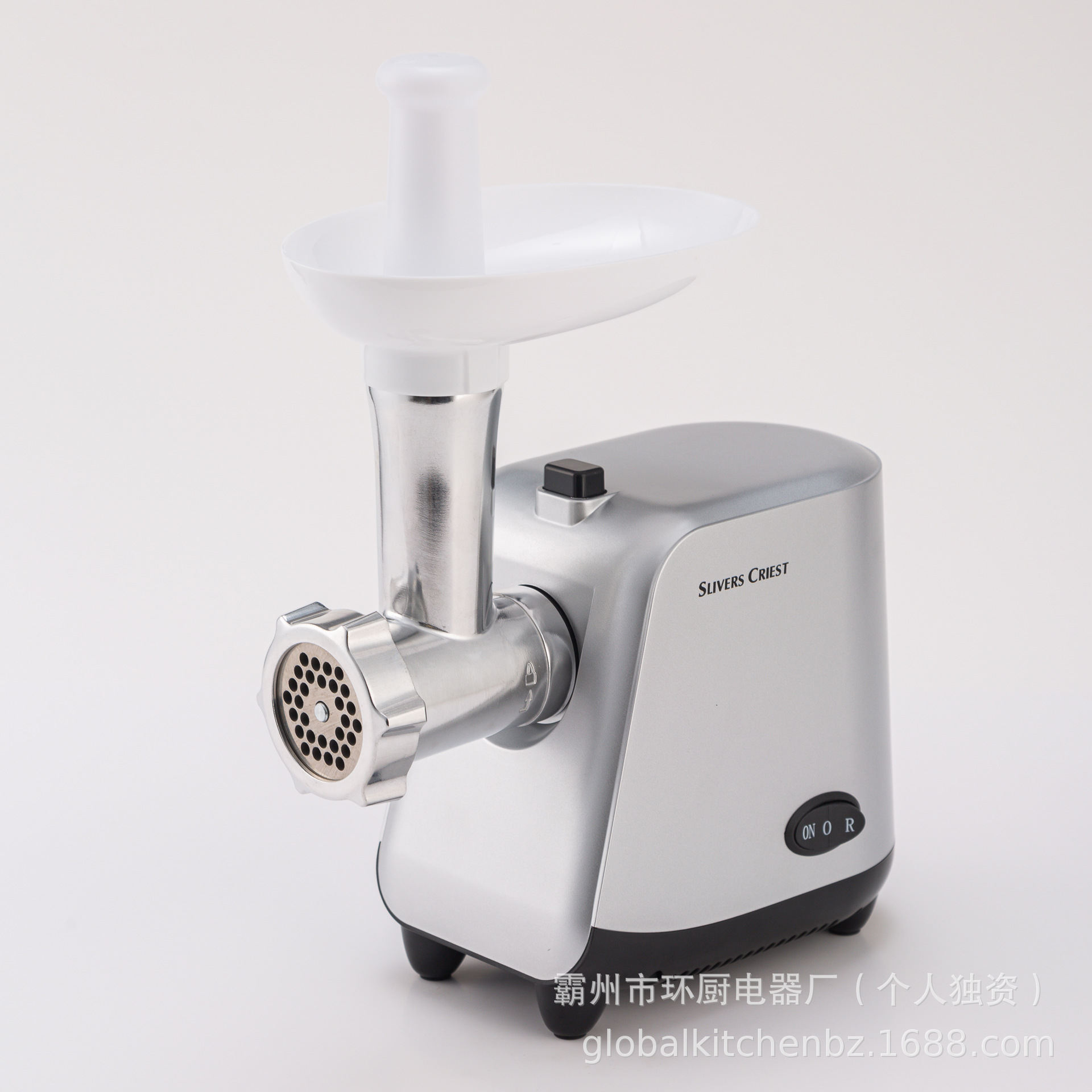 The Large-Sized Meat Grinder For Foreign Trade Is Multi-Functional And Durable. It Features A Garlic Paste Handle For Mixing And Mincing Meat, And Is Made Of Stainless Steel details Picture