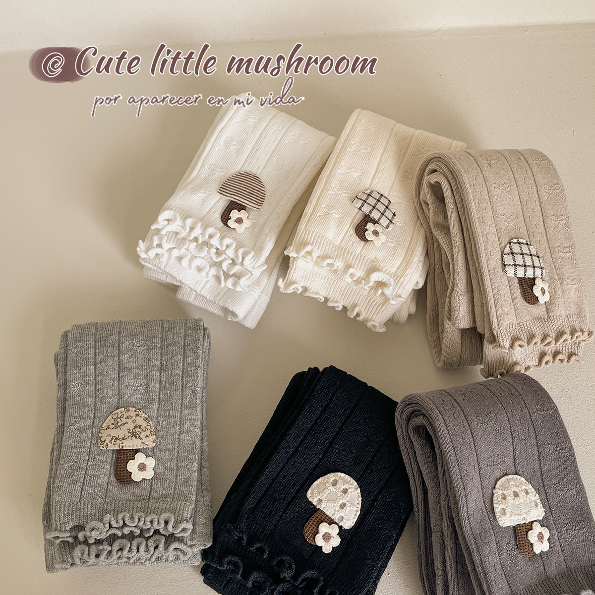 New style of leggings for girls and babies, spring and autumn outdoor wear, children's versatile Korean-style sweet girls, 9-inch pants wholesale, one-piece consignment details Picture