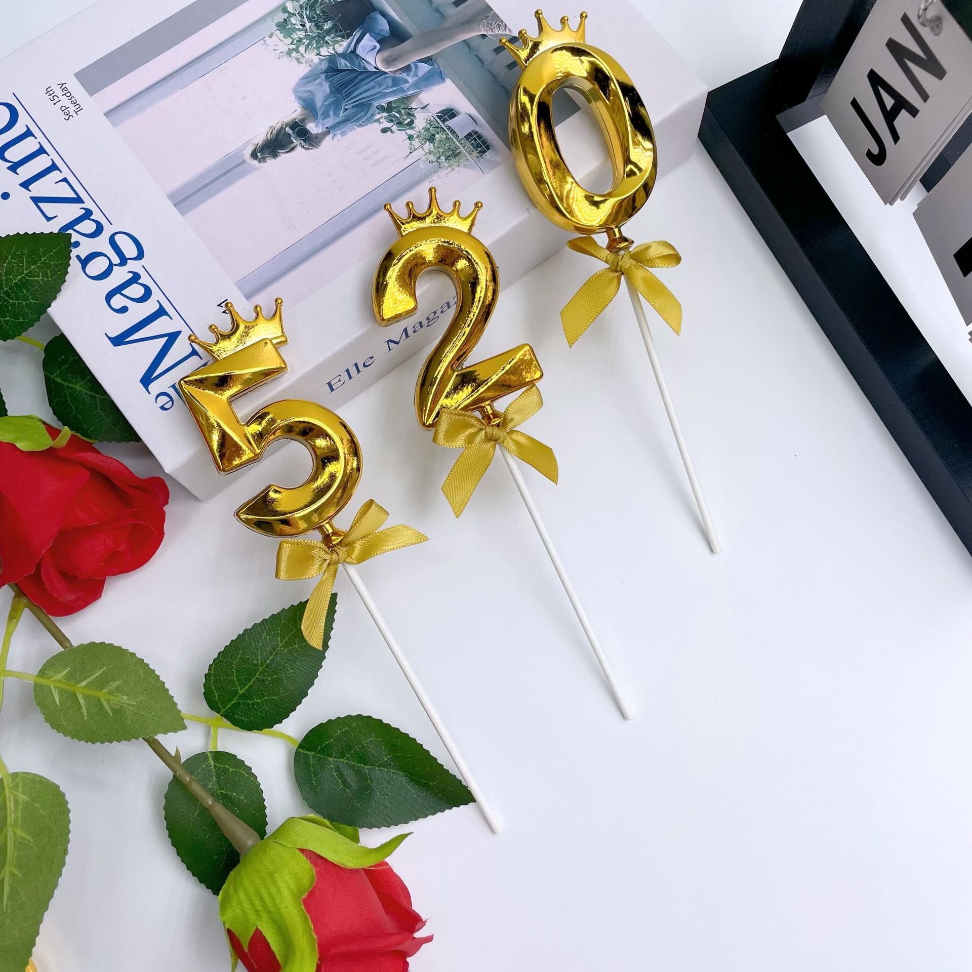 蜡烛/蜡烛生日/蜡烛芯/香薰蜡烛/生日蛋糕蜡烛产品图