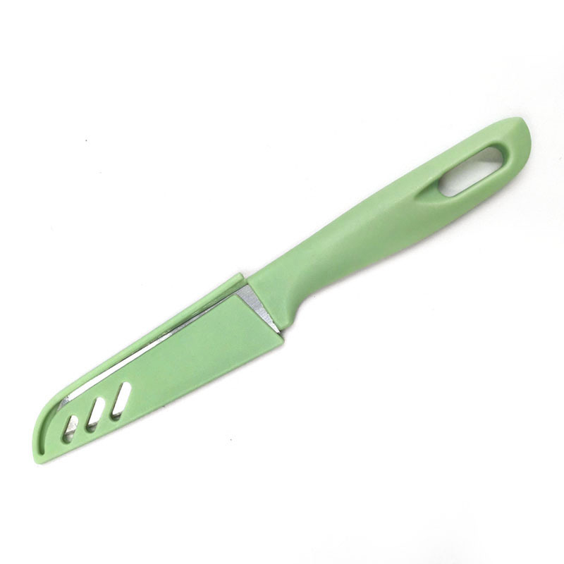 糖果色水果刀 不锈钢削皮器 便携小刀 厨房小工具 多色可选详情图5