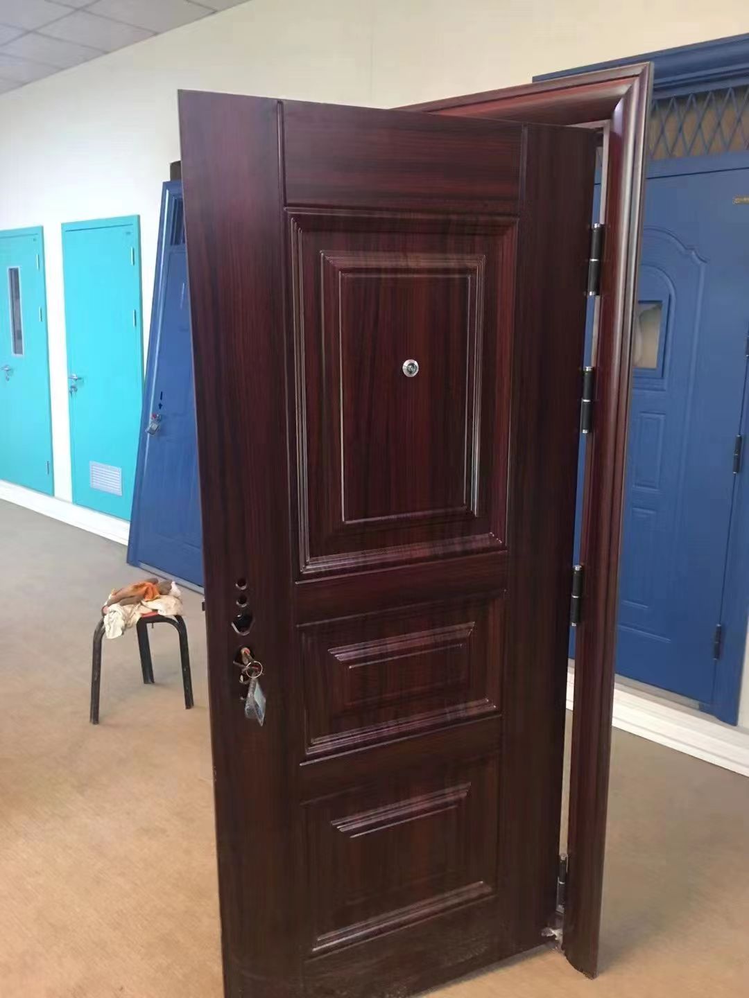 The Manufacturer Directly Provides Grade A Fire Door Entry Door Entry Door Office Door Steel Security Door Customization Specification drawing