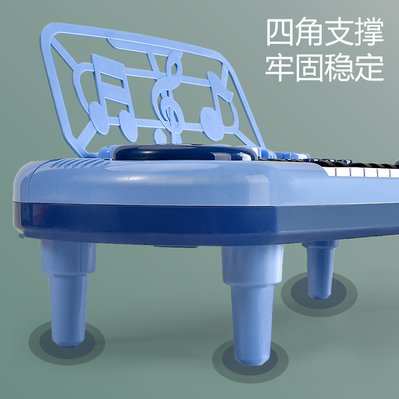 Children's electronic organ and piano early education and intelligence development 1-2-3-6 years old, music, light and toy beginners, introductory babies Application Scenario