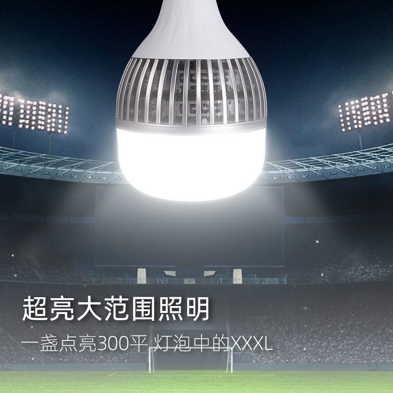 Home alta potencia LED100W super bright aletas bulb light fábrica taller E27 tornillo 150W bombilla de ahorro de energía luz de iluminación Application Scenario